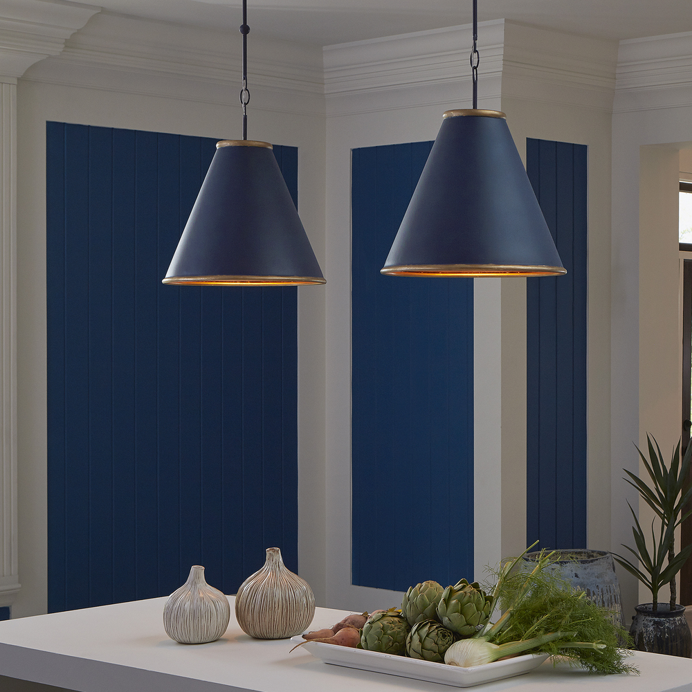 
                      
                        Pierrepont Large Blue Pendant
                      
                    