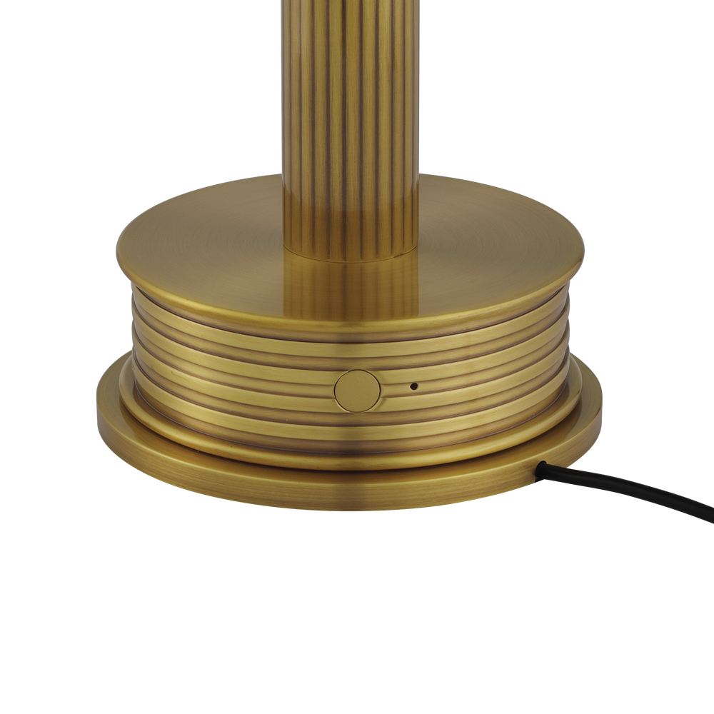 
                      
                        Promenade Brass Cordless Table Lamp.
                      
                    
