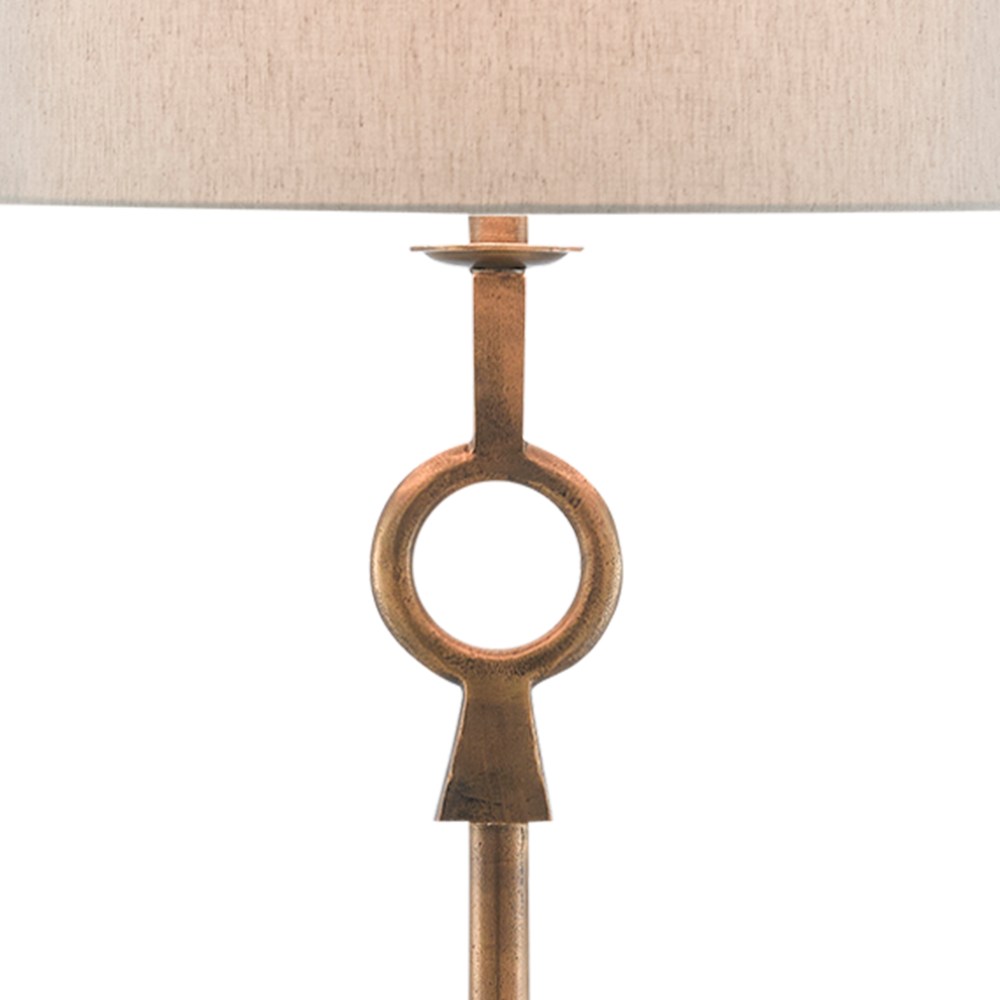 Germaine Brass Floor Lamp