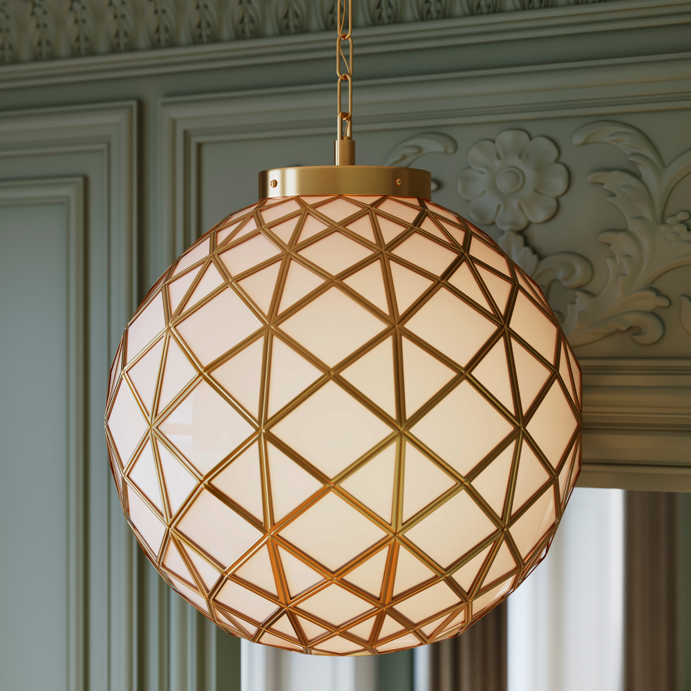 
                      
                        Polyhedron Medium Pendant
                      
                    