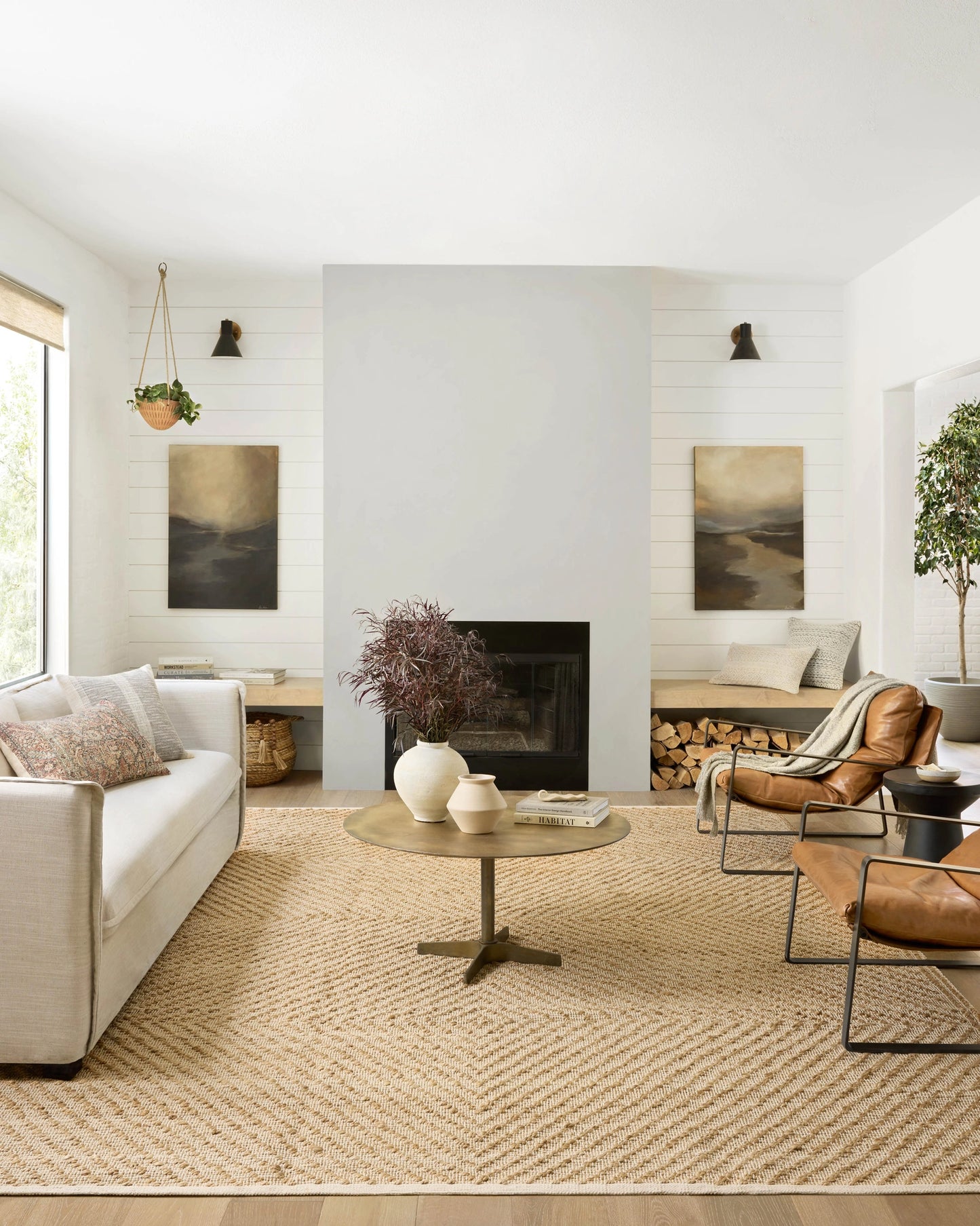 Angela Rose x Loloi Colton Natural / Ivory 5'-0" x 7'-0" Area Rug