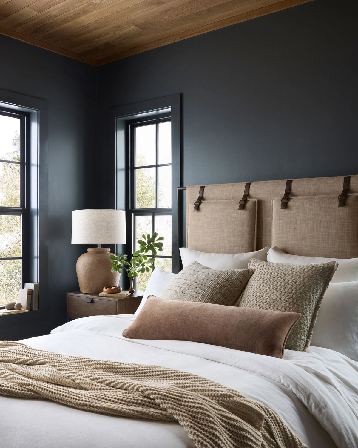 Magnolia Home by Joanna Gaines x Loloi Walnut / Natural 13'' x 35'' Pillow