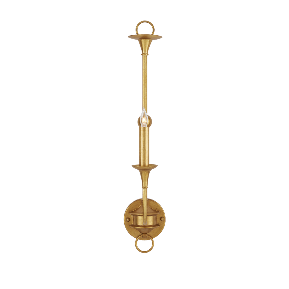 
                      
                        Nottaway Gold Single-Light Wall Sconce
                      
                    