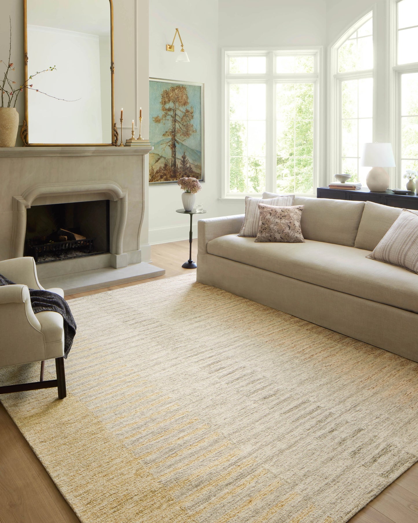 Chris Loves Julia x LoloiChris Dove / Santa Fe 2'-6" x 11'-6" Runner Rug