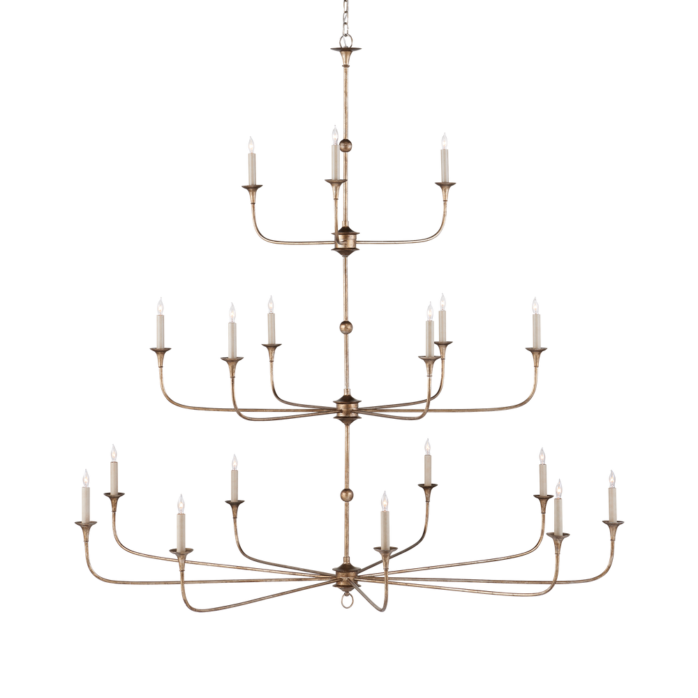 Nottaway Grande Bronze Chandelier