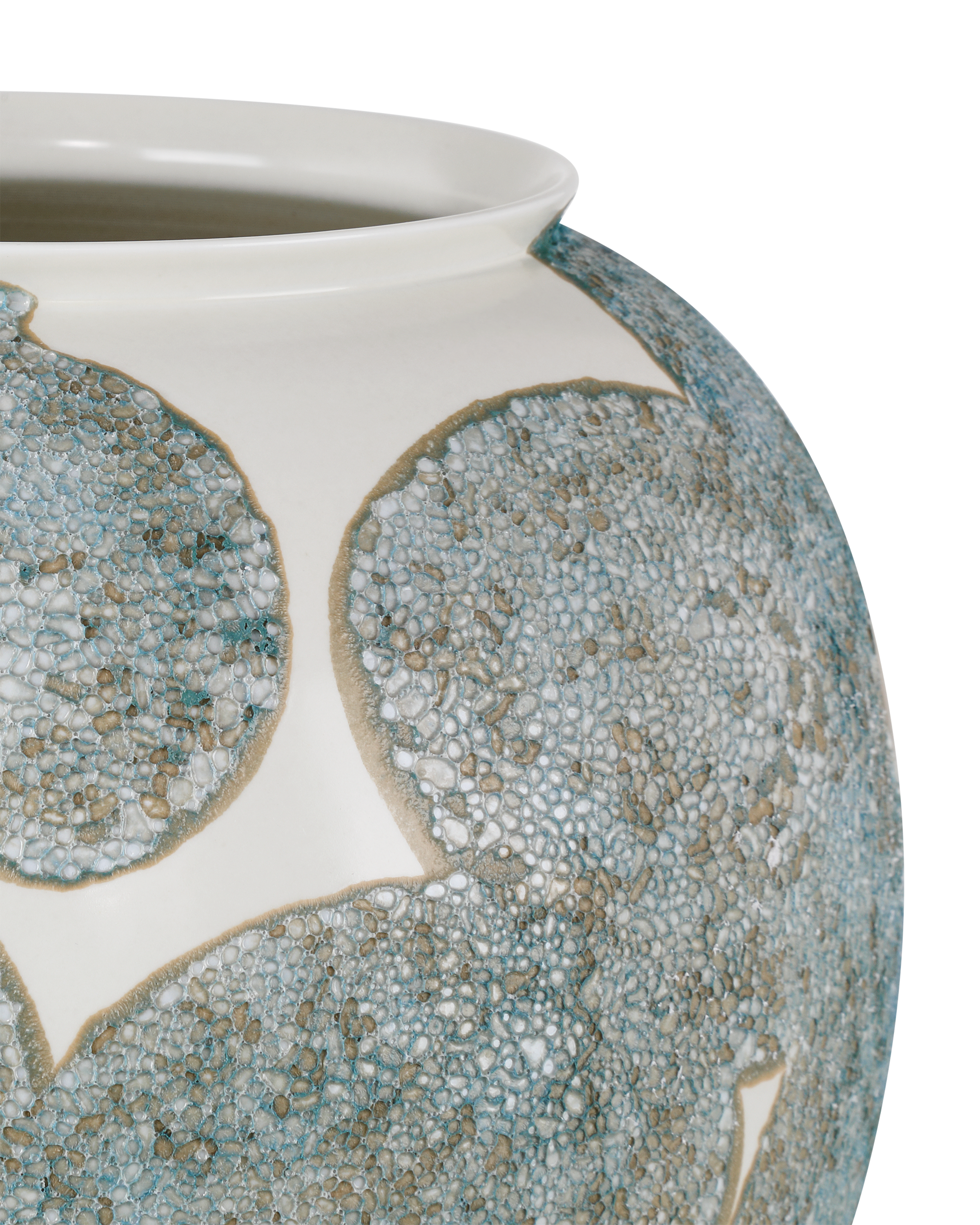 Bloom Blue & Ivory Vase - Thumbnail 5