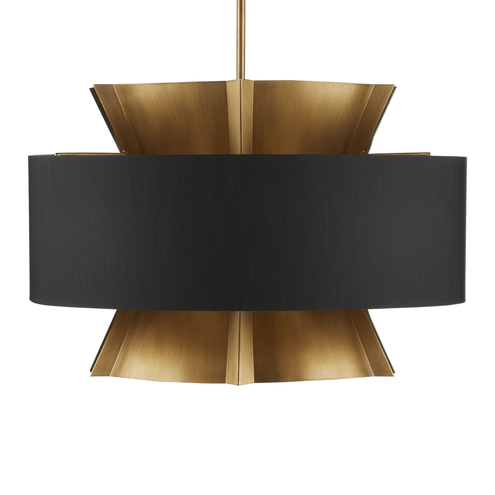 
                      
                        Oxenwood Brass & Black Chandelier
                      
                    