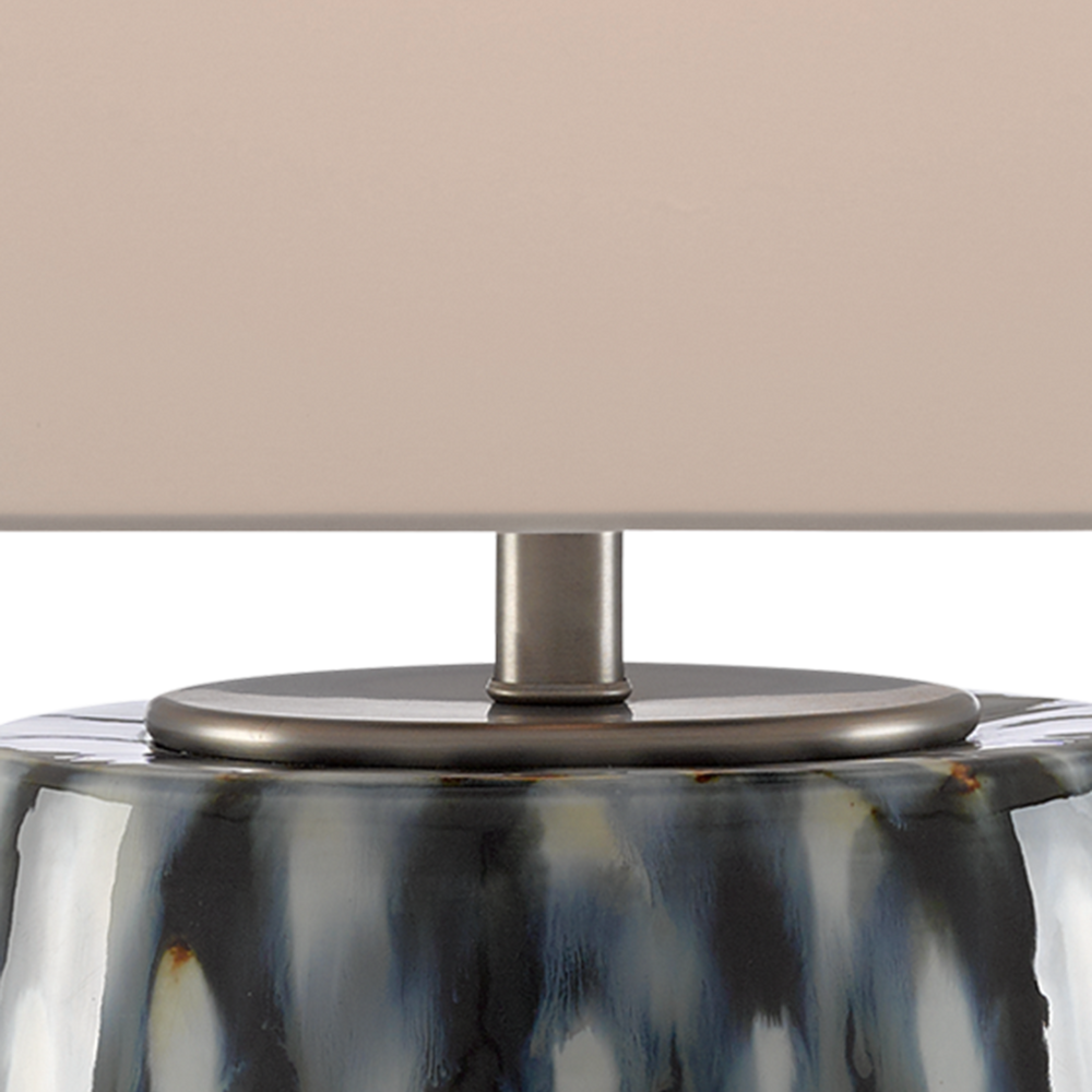 Milner Blue Table Lamp.