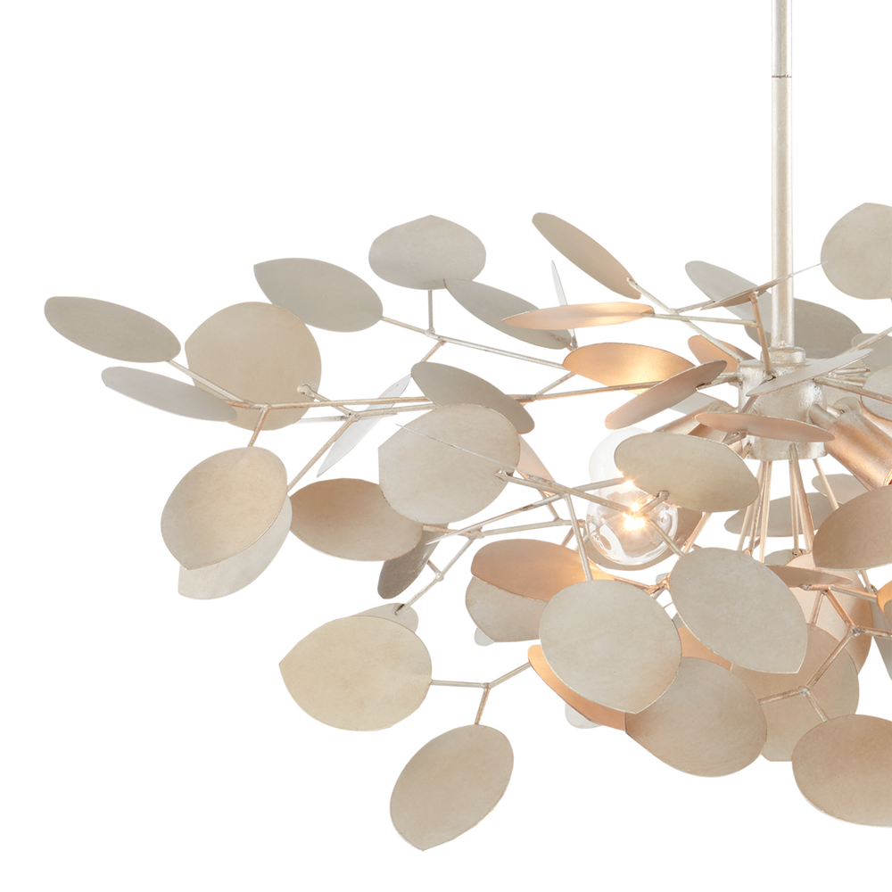 Lunaria Small Silver Chandelier