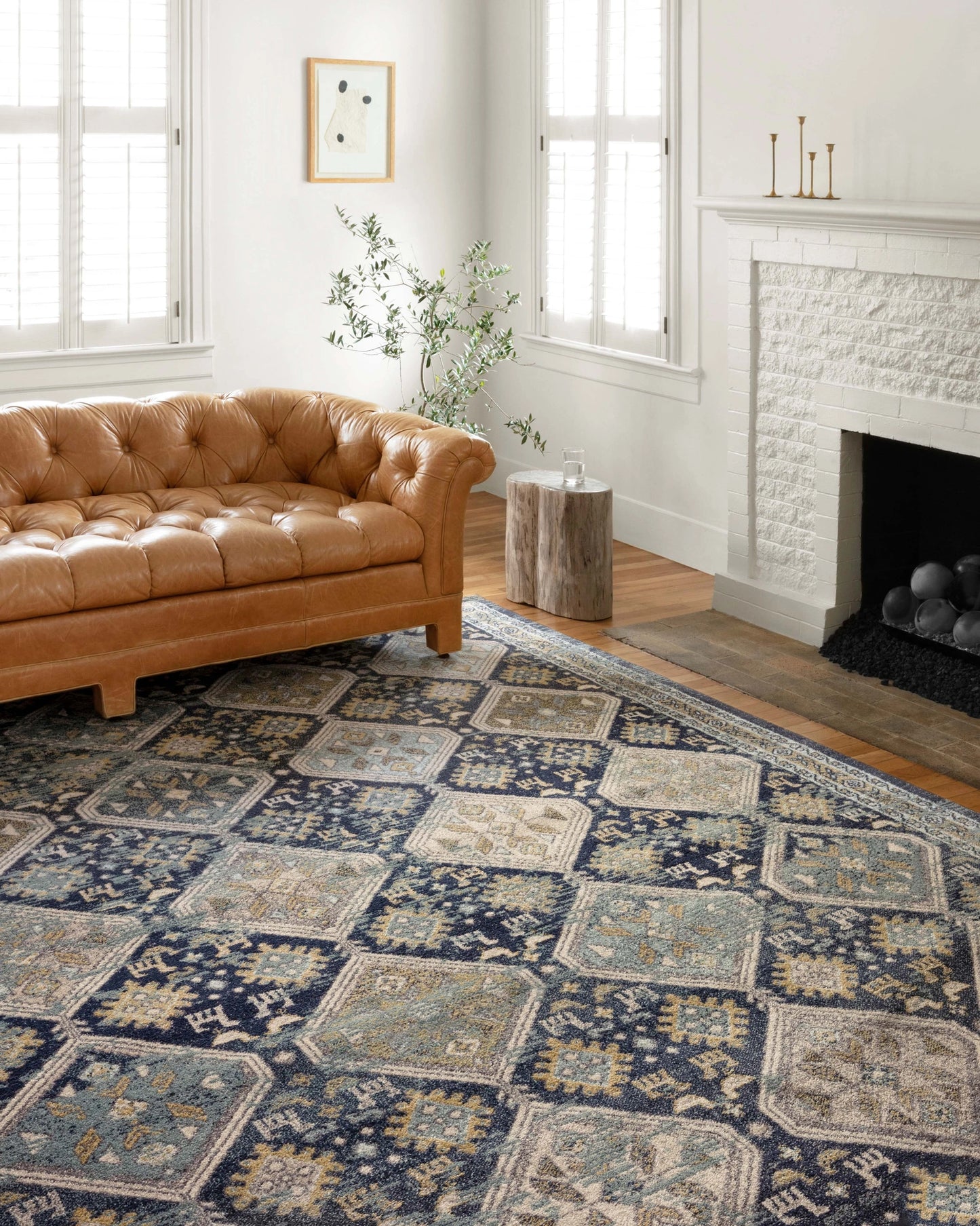 Loloi Jocelyn Navy / Blue 5'-5" x 7'-6" Area Rug