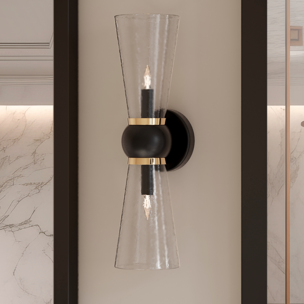 
                      
                        Byford Bronze Bath Wall Sconce
                      
                    