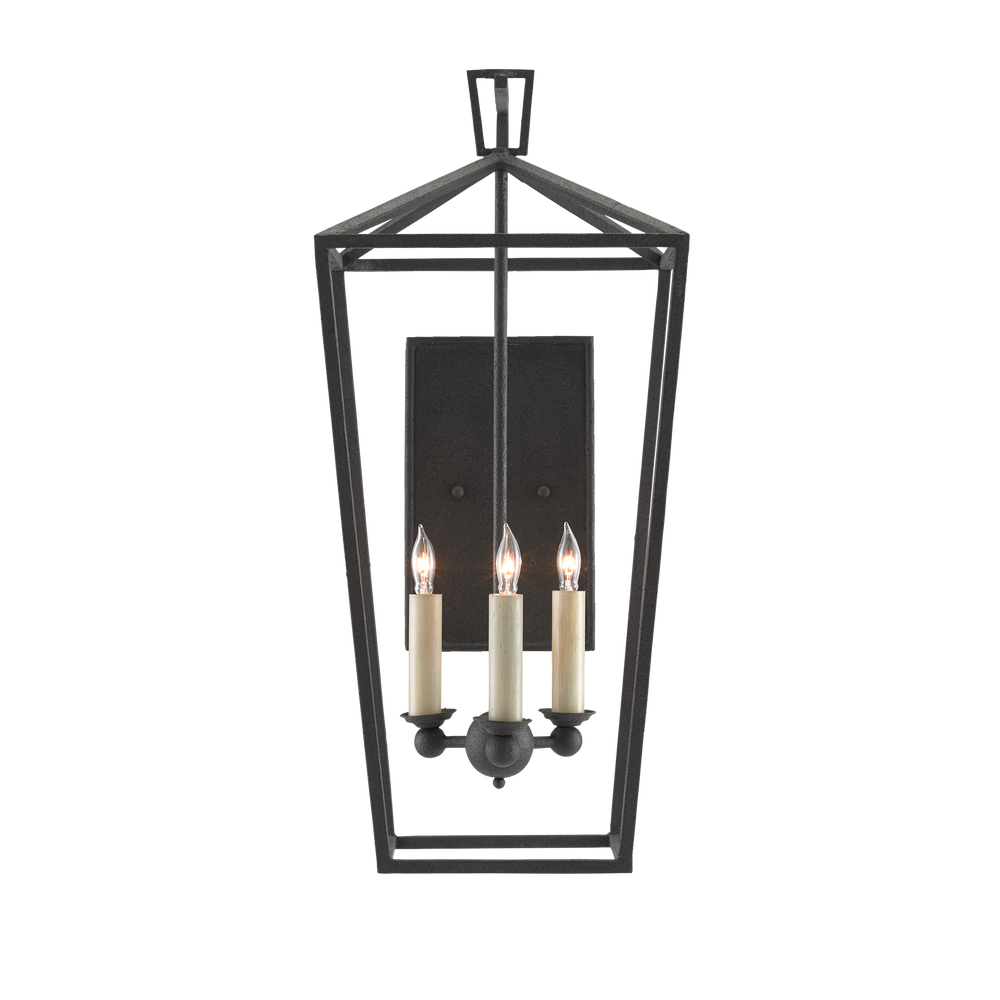 Denison Black Wall Sconce