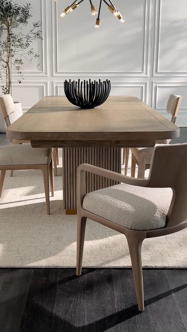 Everett Double Pedestal Dining Table - Thumbnail 5