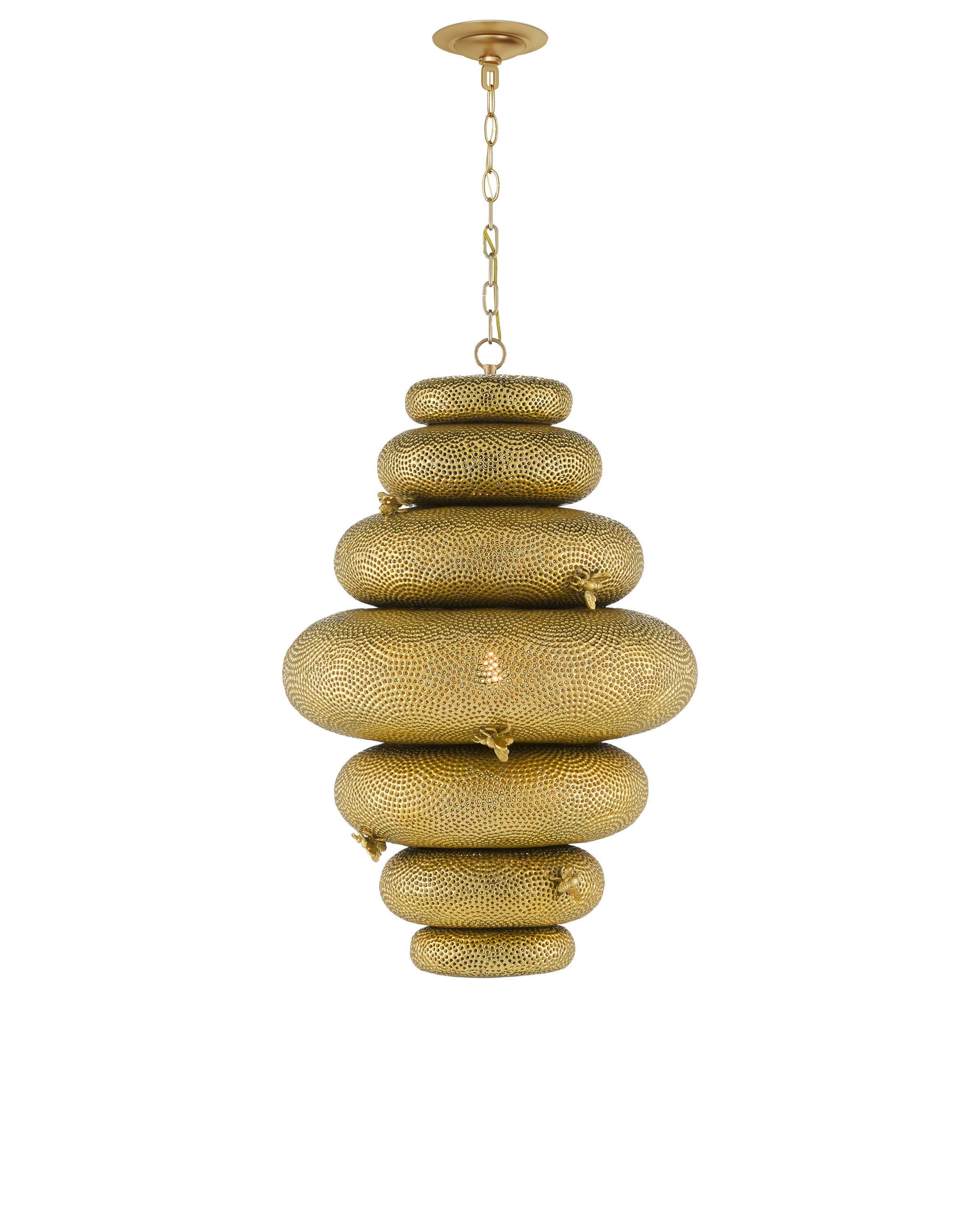 Bee My Honey Gold Chandelier - Thumbnail 4