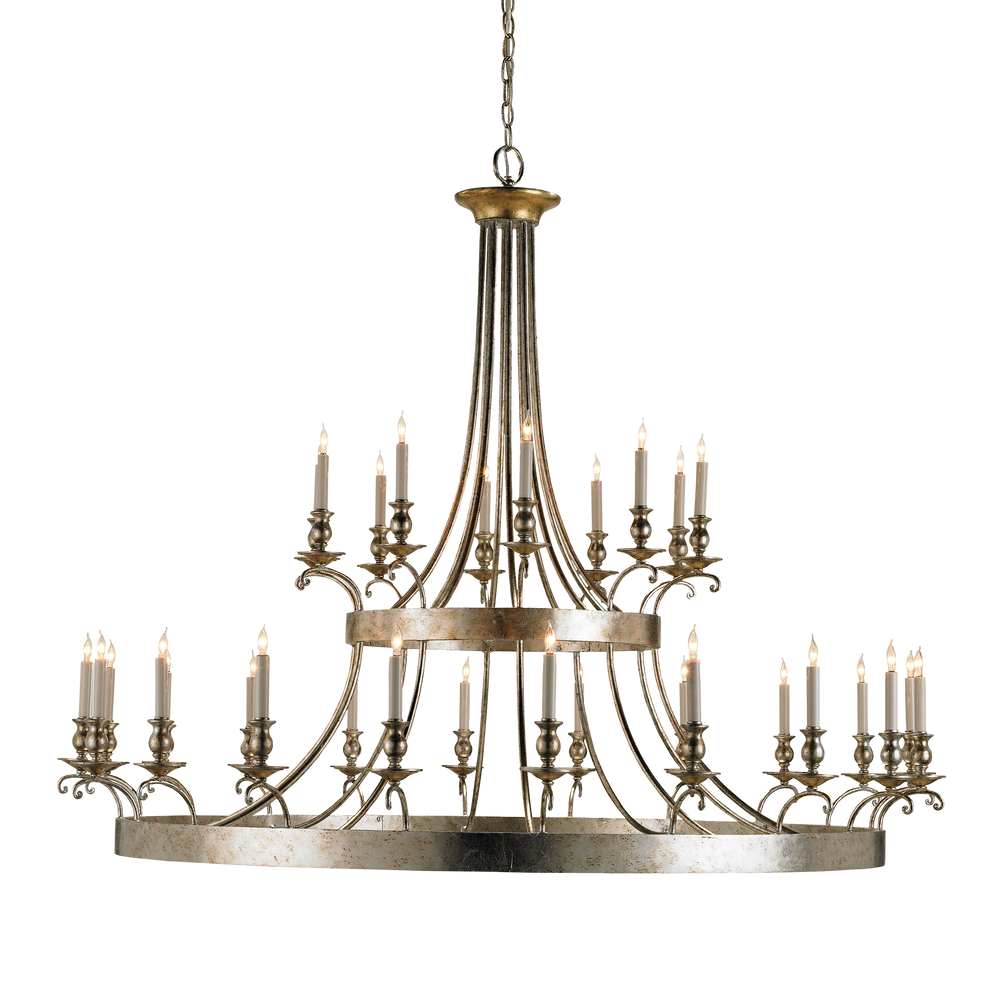 Lodestar Silver Chandelier