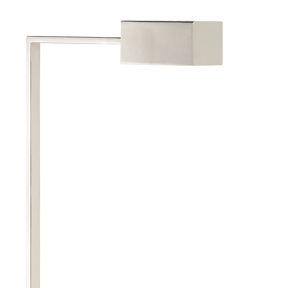 Ruxley Nickel Floor Lamp