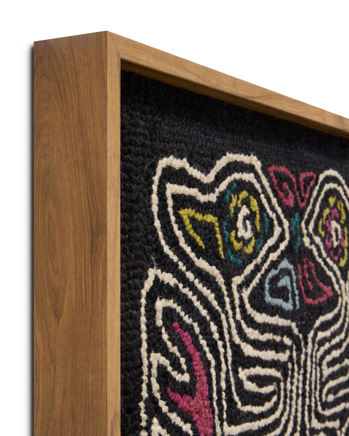 Loloi Tule Black / Multi 2'-2" X 1'-6" Wall Art