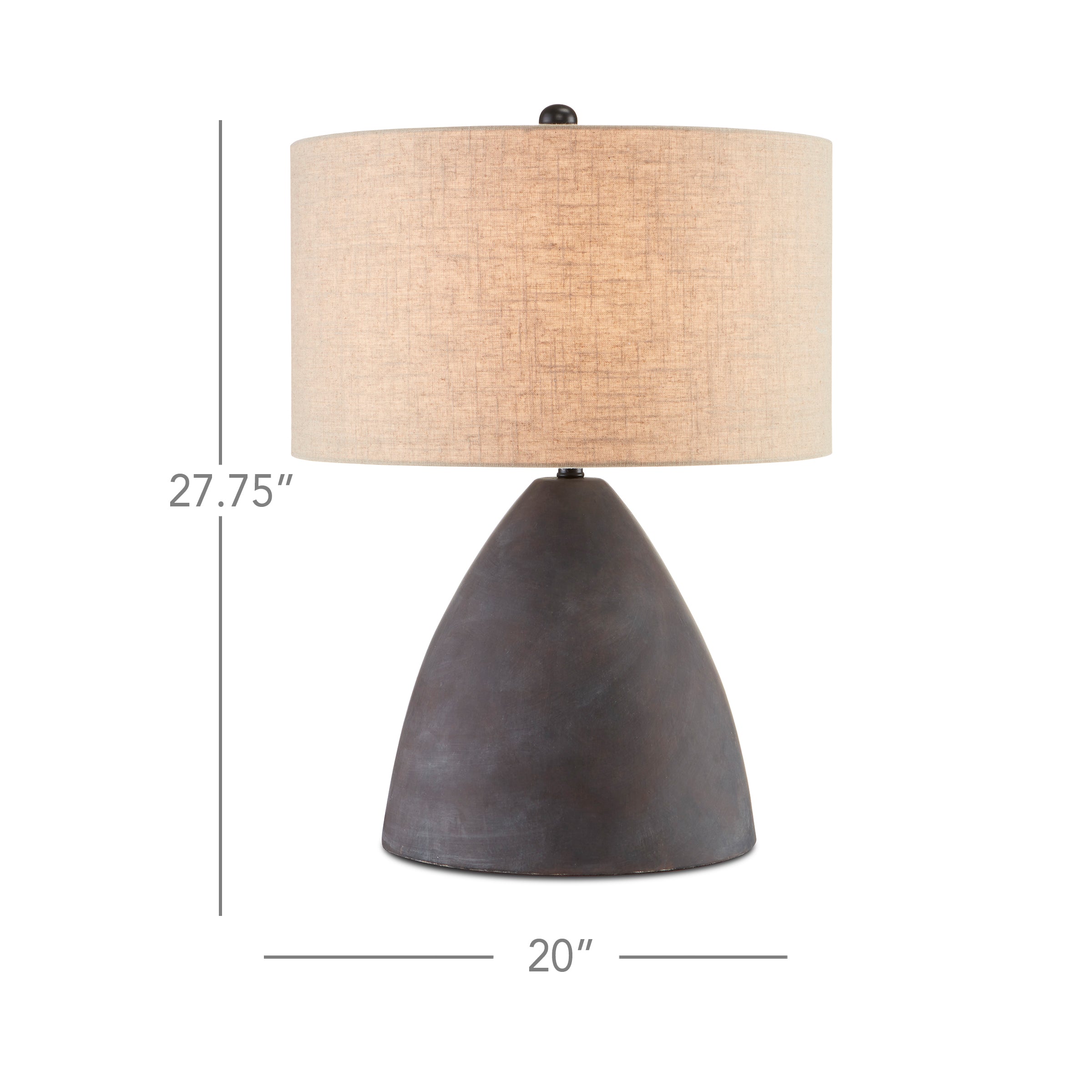 Zea Black Table Lamp - Thumbnail 3
