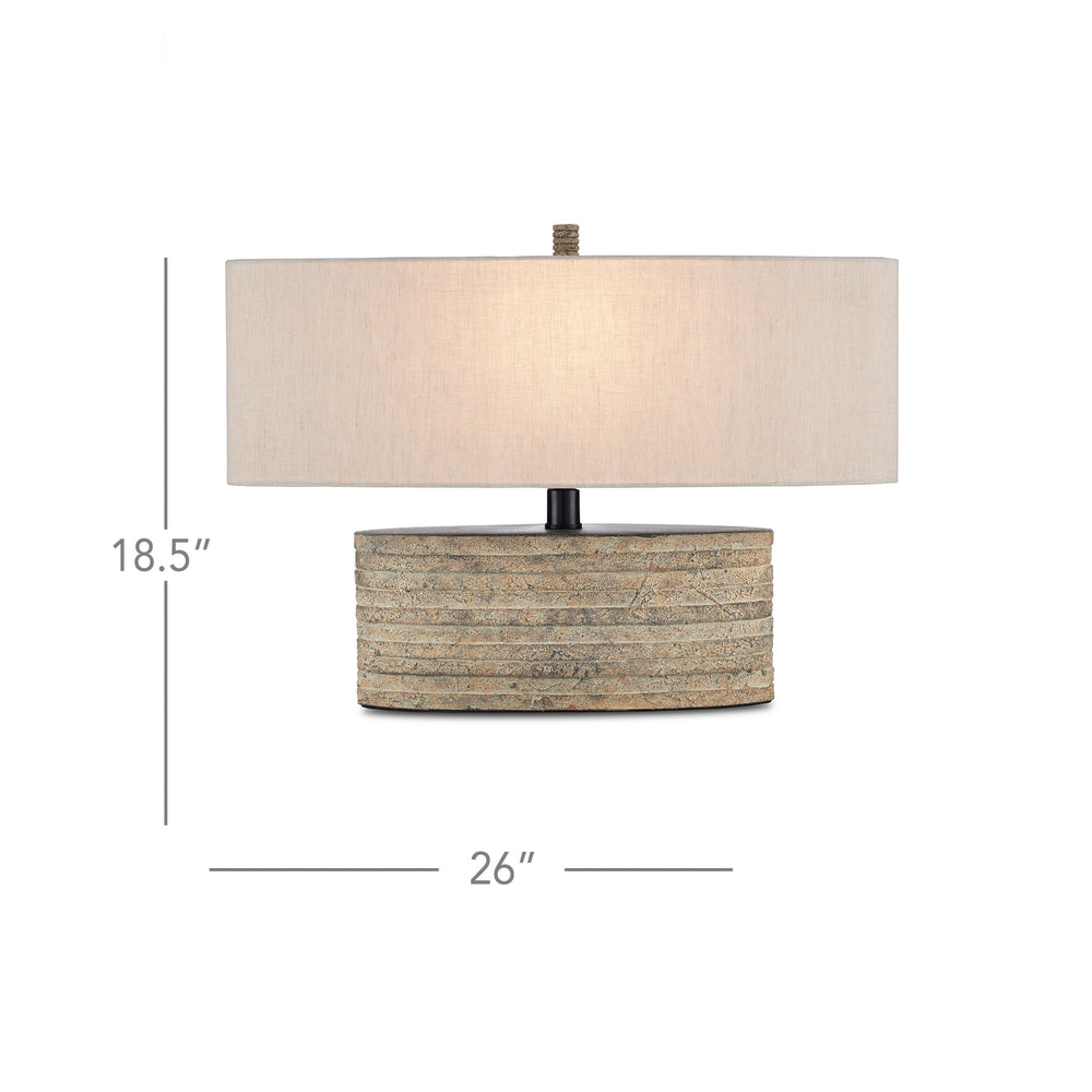 
                      
                        Innkeeper Rustic Oval Table Lamp.
                      
                    