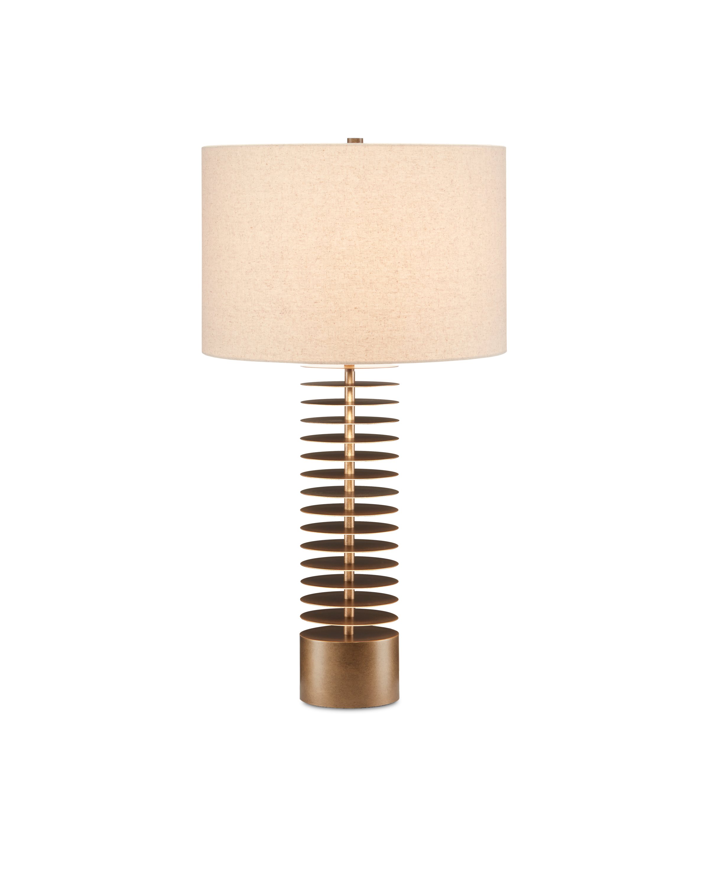 Walwyn Brass Table Lamp - Thumbnail 2