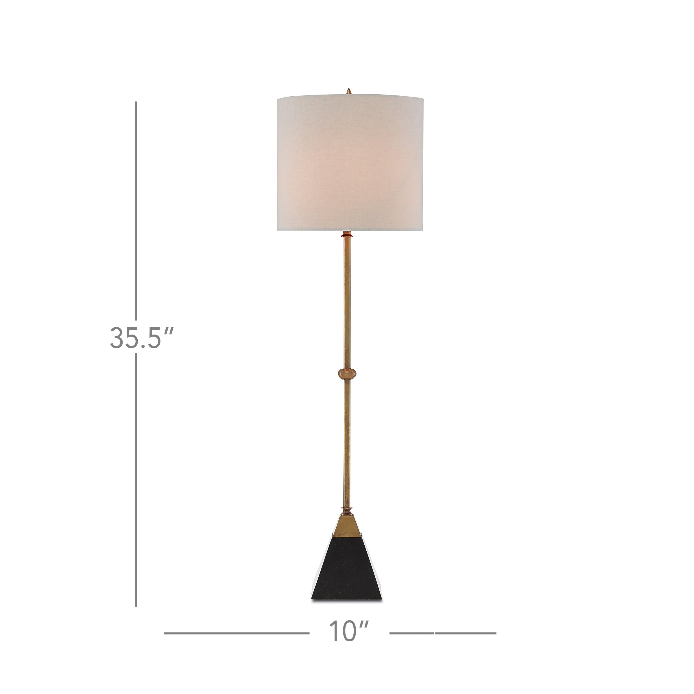 Recluse Brass Table Lamp - Thumbnail 2