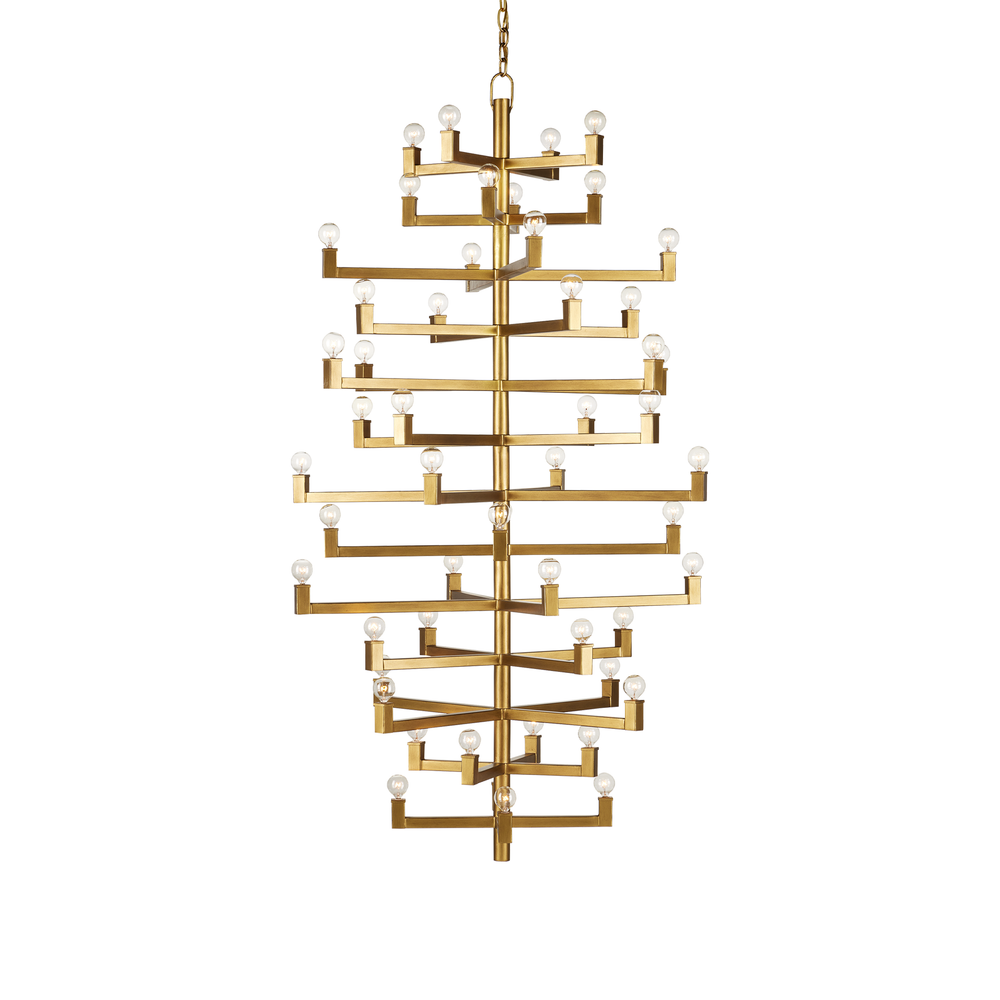 
                      
                        Andre Grande Brass Chandelier
                      
                    
