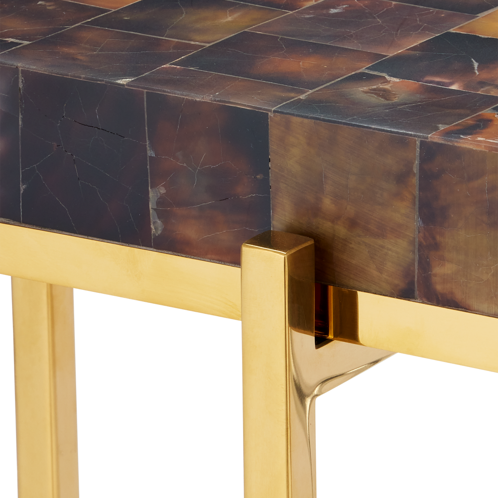 Casey Brown Accent Table