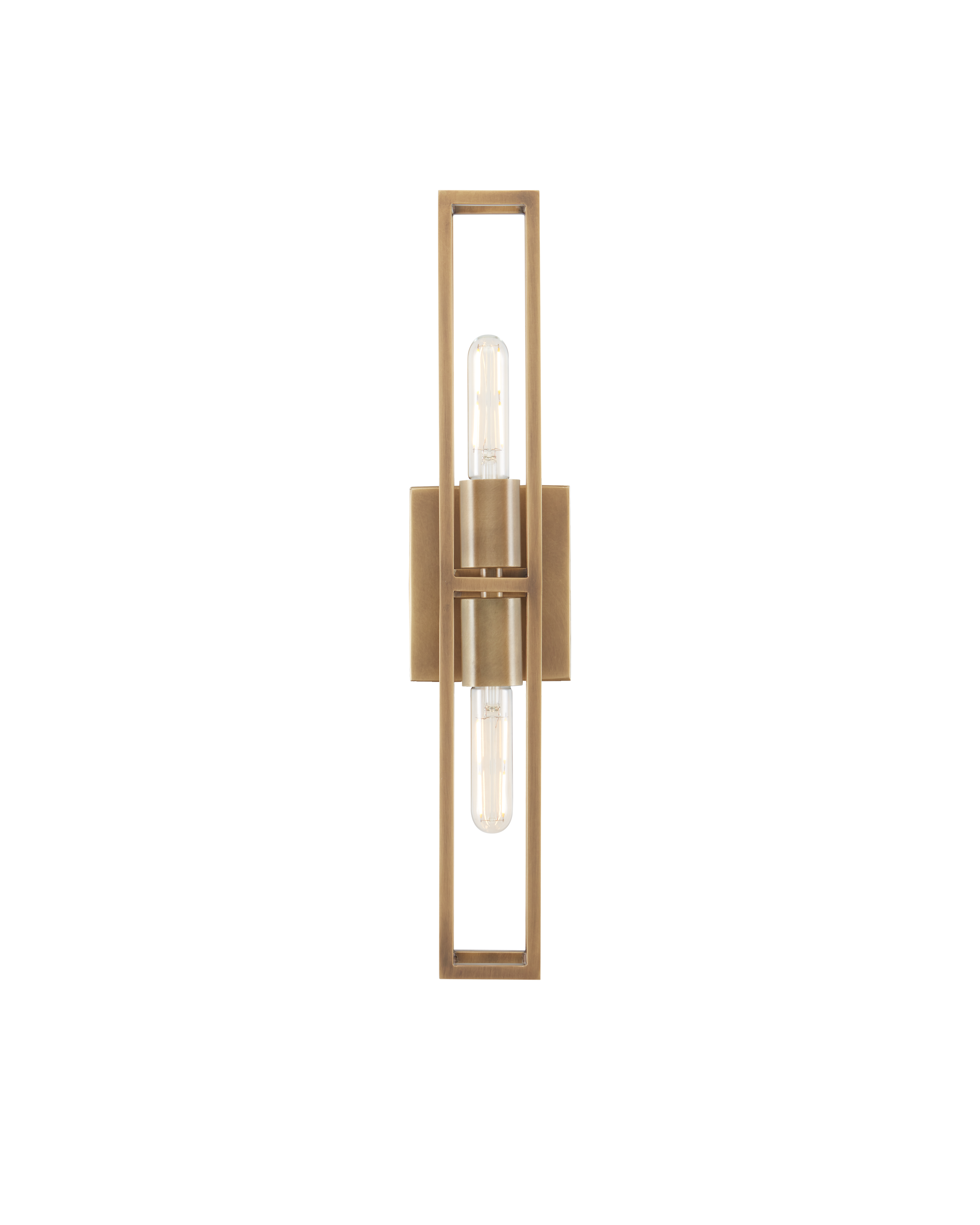 Bergen Brass Wall Sconce - Thumbnail 3
