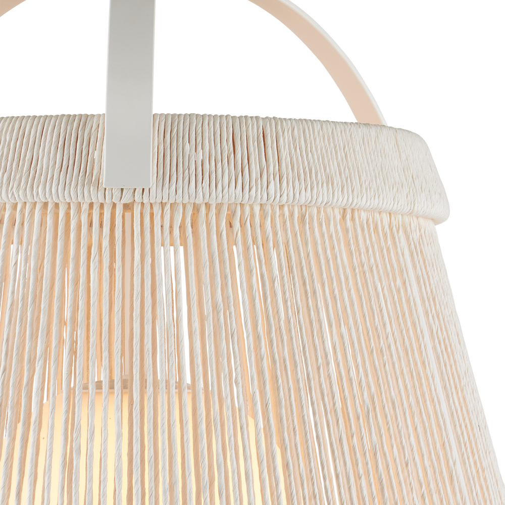 
                      
                        Parnell Medium White Pendant
                      
                    