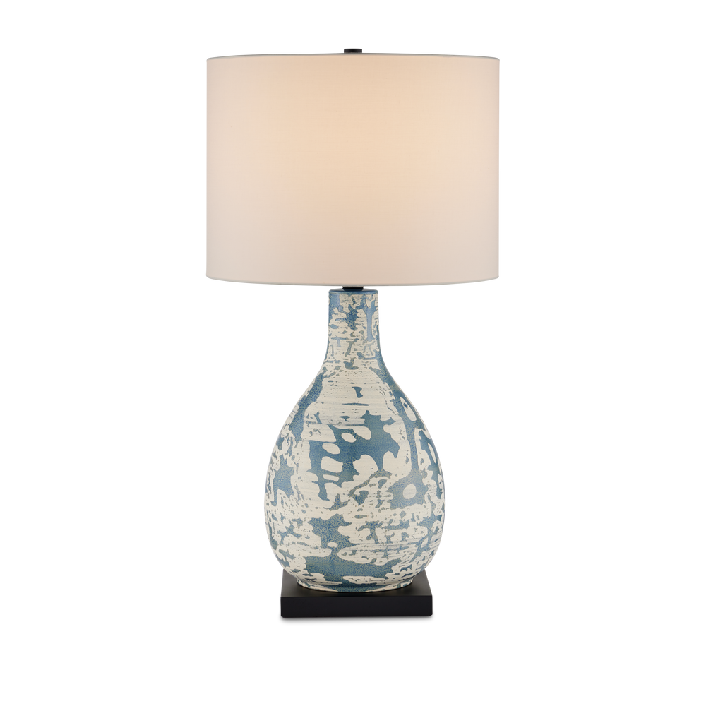 Ostracon Blue Table Lamp.