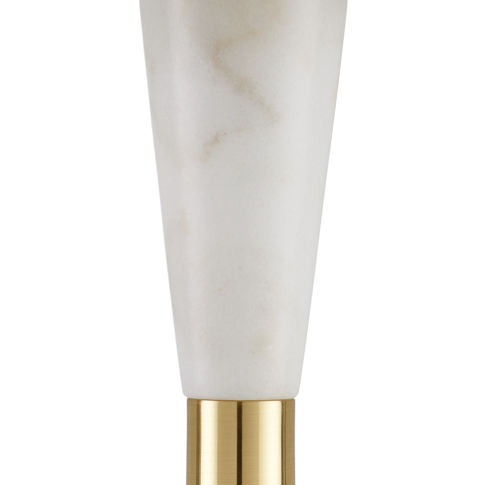 Edelmar White Table Lamp.