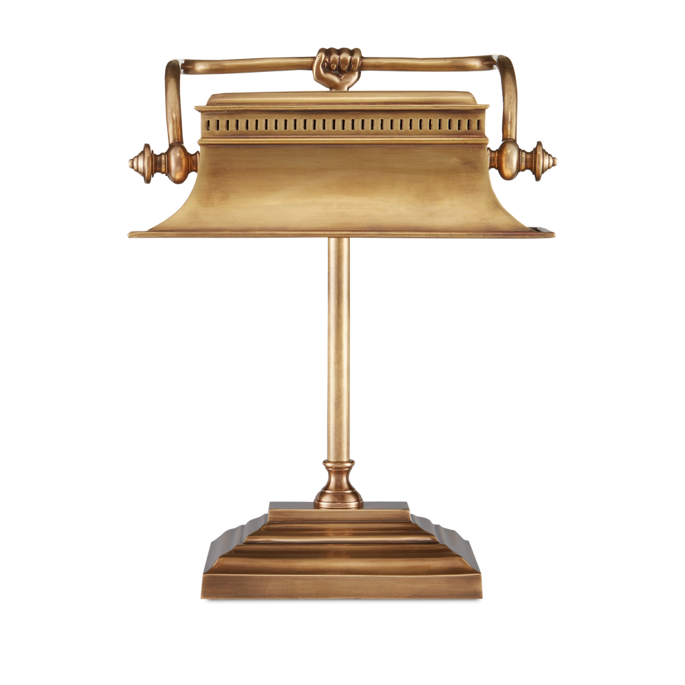Malvasia Brass Desk Lamp.