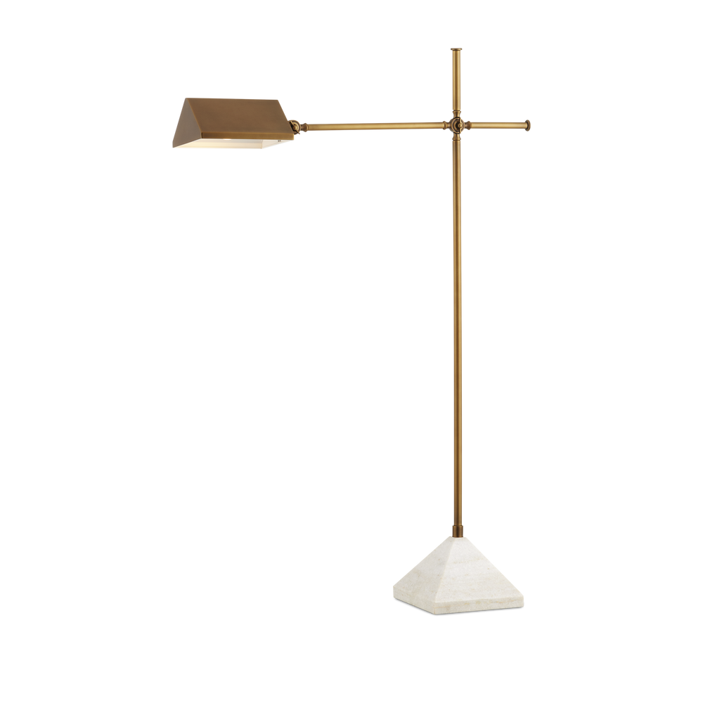 
                      
                        Repertoire Brass Floor Lamp
                      
                    