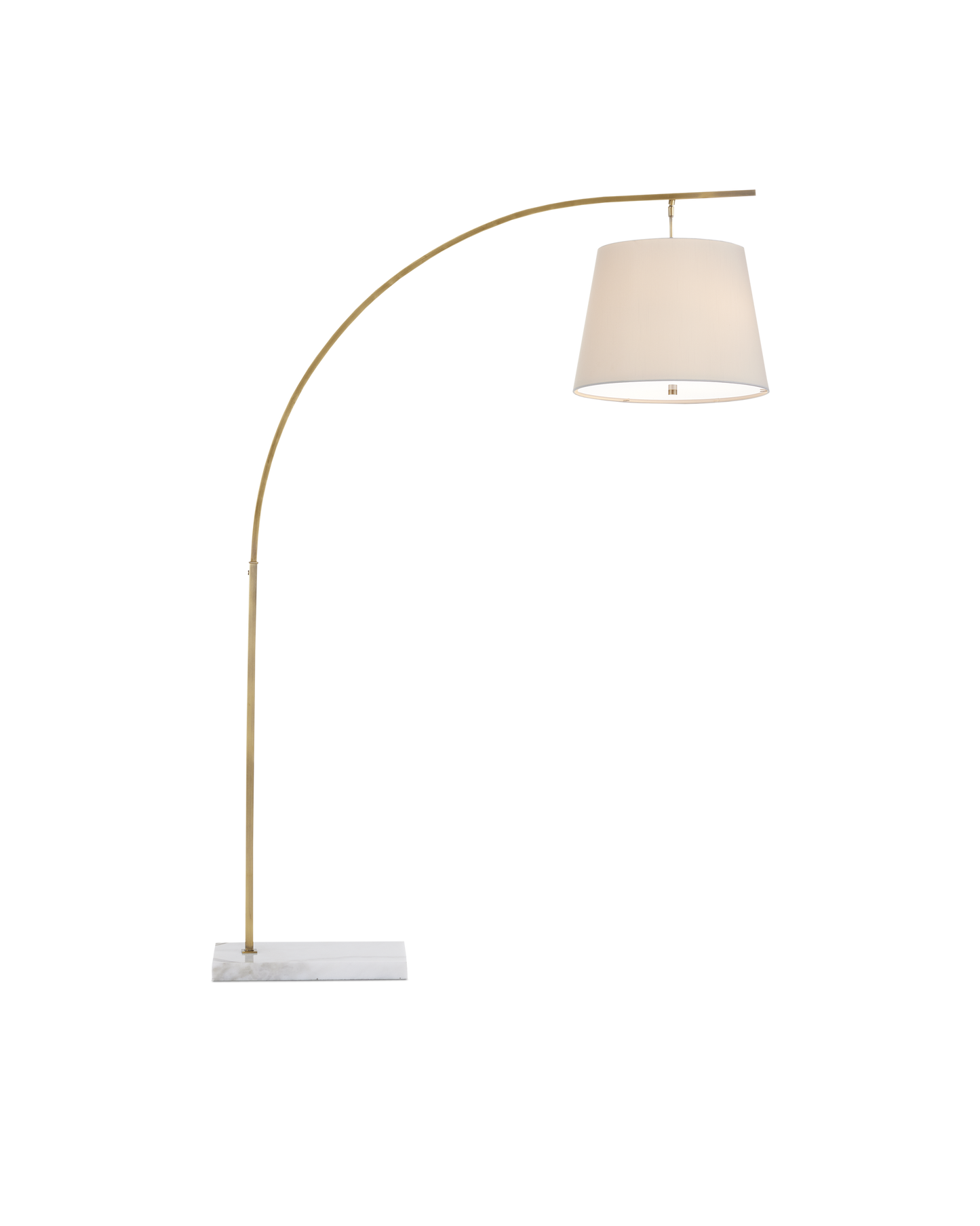 Cloister Medium Brass Floor Lamp.