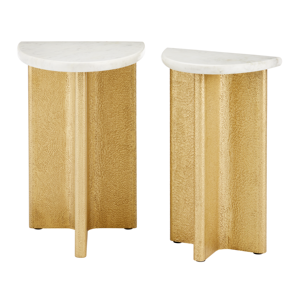 
                      
                        Doublet Marble Accent Table Set of 2
                      
                    