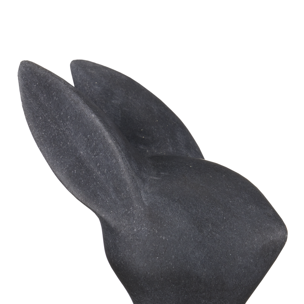 Black Marble Rabbit.