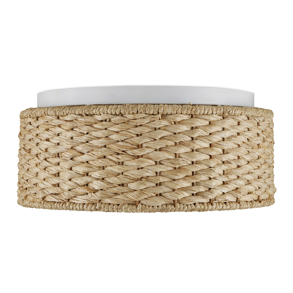 
                      
                        Colchester Raffia Flush Mount
                      
                    