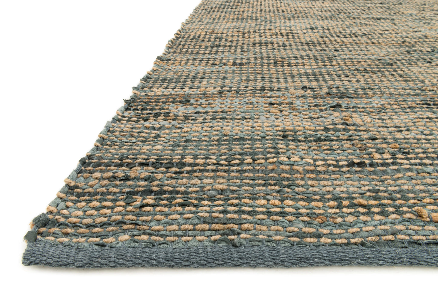 Loloi Edge Grey 7'-9" x 9'-9" Area Rug