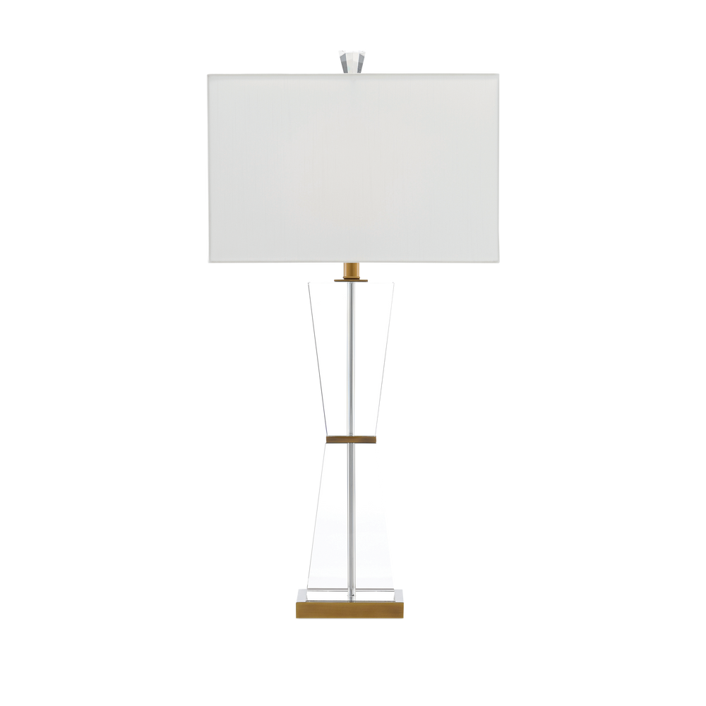 
                      
                        Laelia Clear Table Lamp.
                      
                    