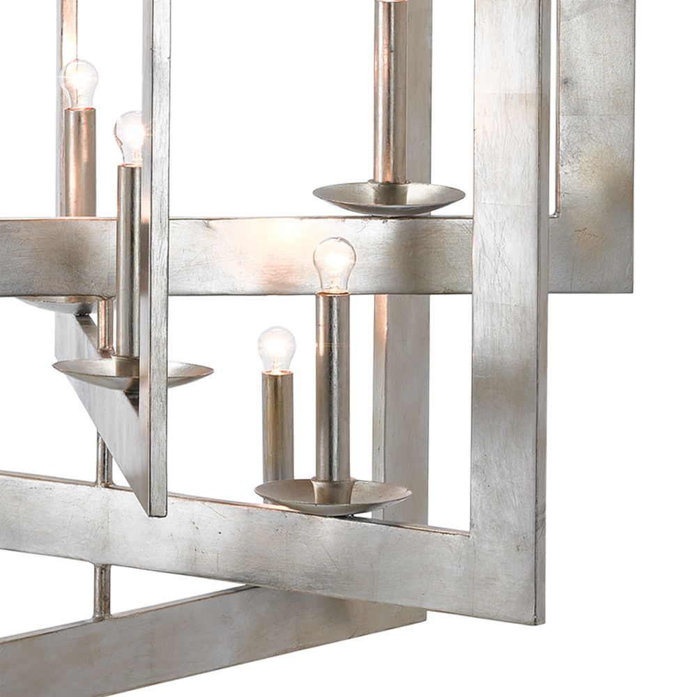 Middleton Grande Silver Chandelier