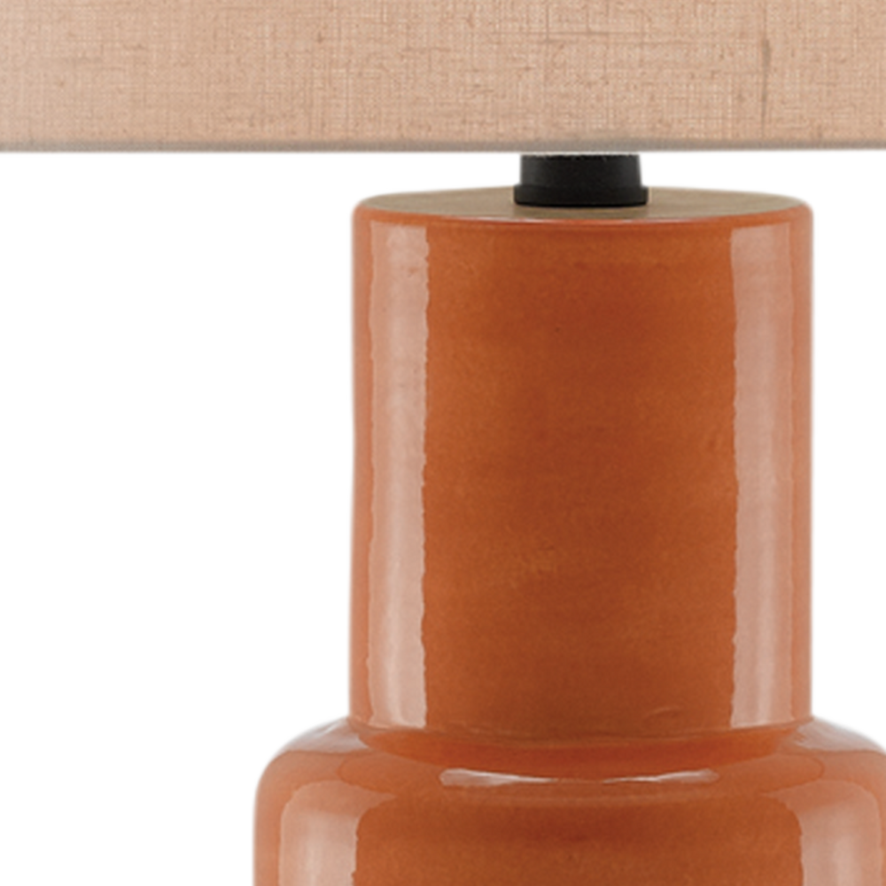 Janeen Orange Table Lamp.