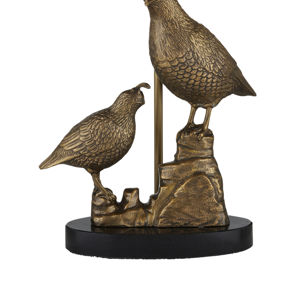 Codorniz Brass Table Lamp.