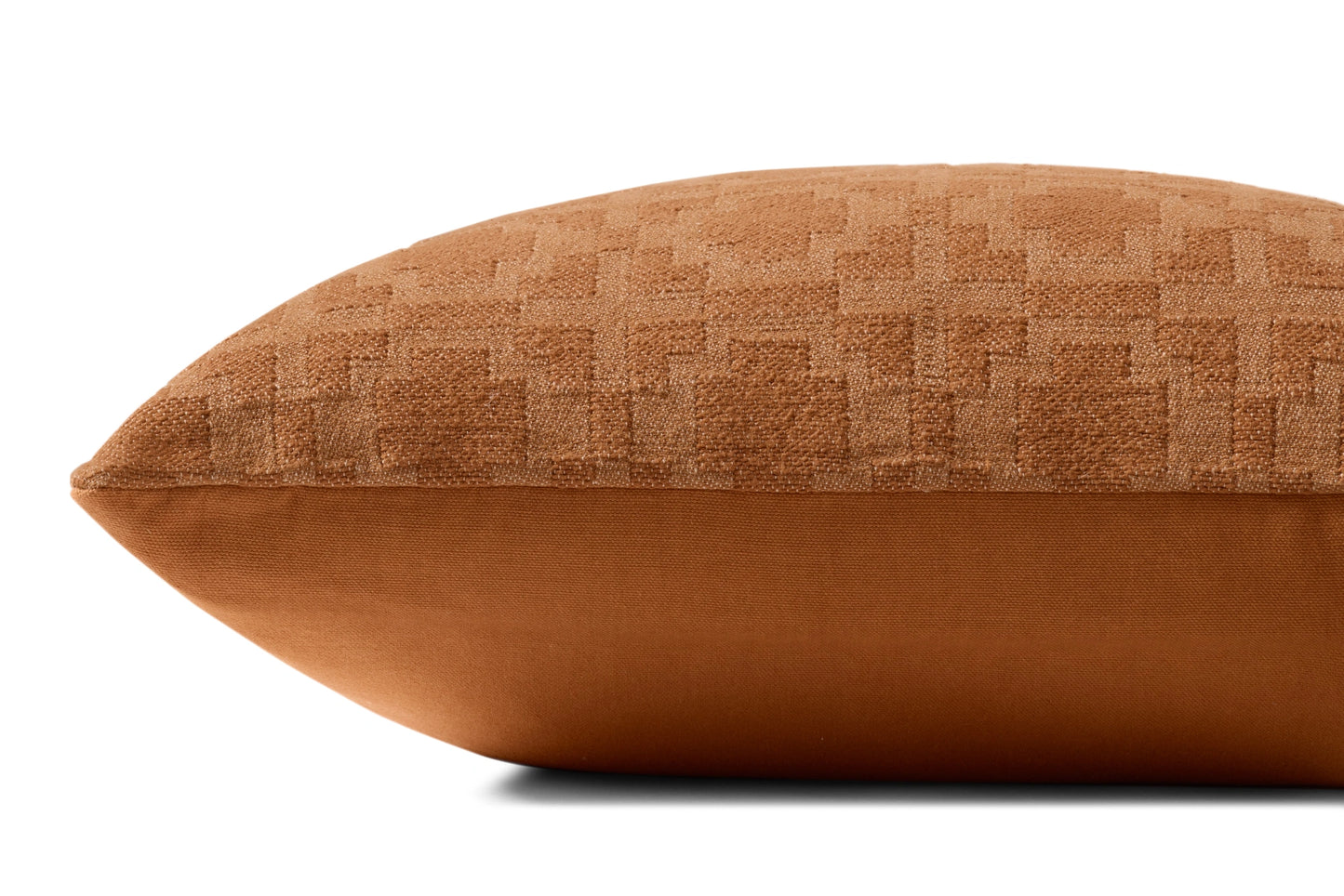 Loloi Rust 18'' x 18'' Cover Only Pillow