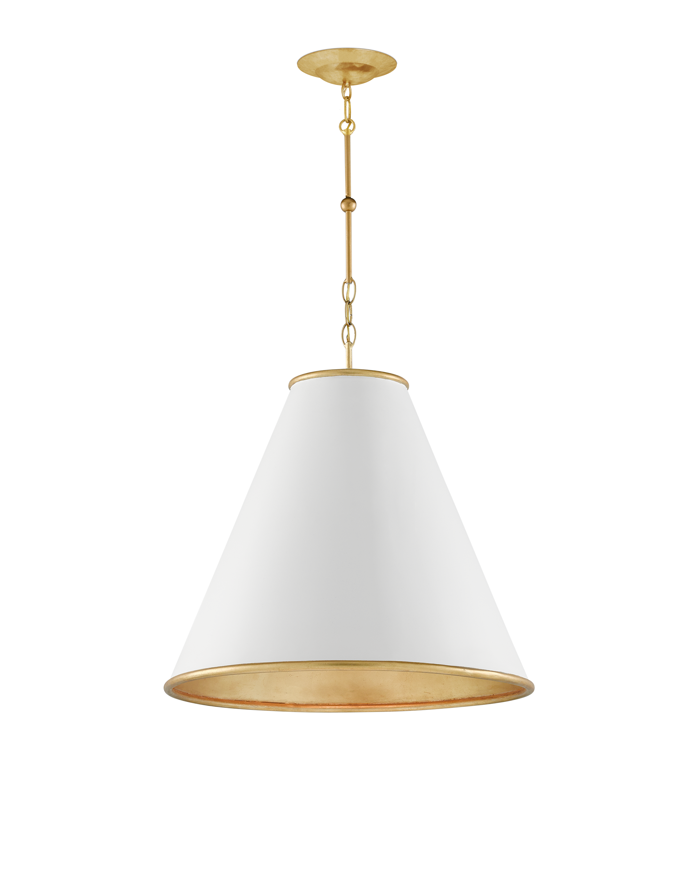 Pierrepont Large White Pendant