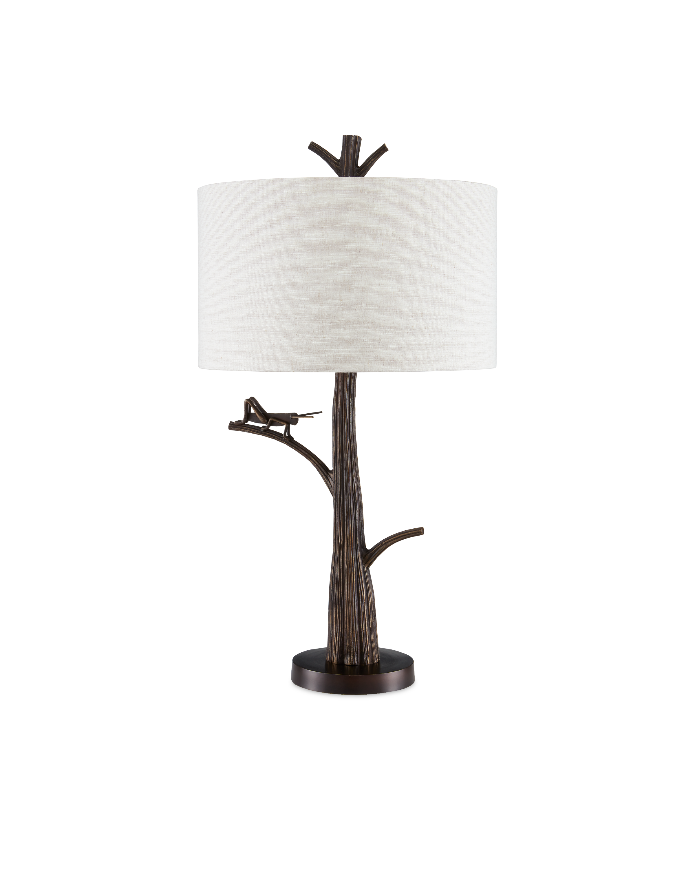 Grasshopper Bronze Table Lamp - Thumbnail 2