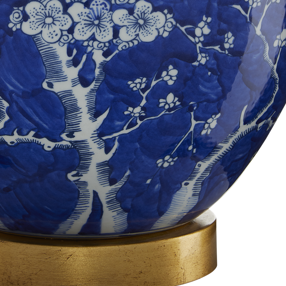 Sakura Blue Table Lamp.