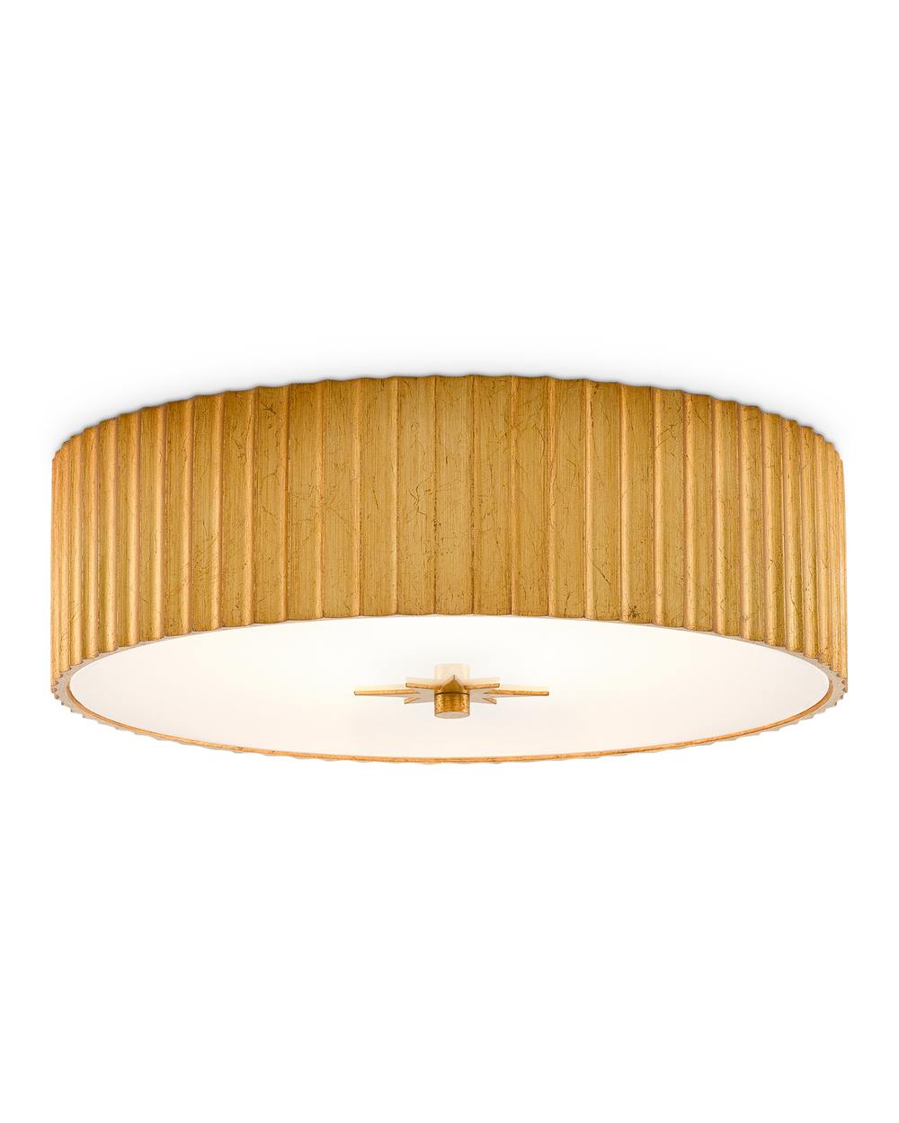 Caravel Gold Flush Mount