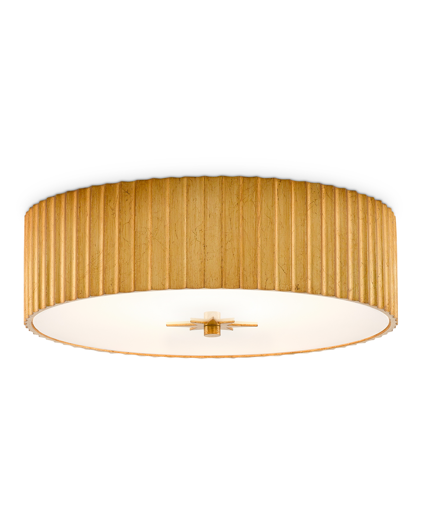 Caravel Gold Flush Mount