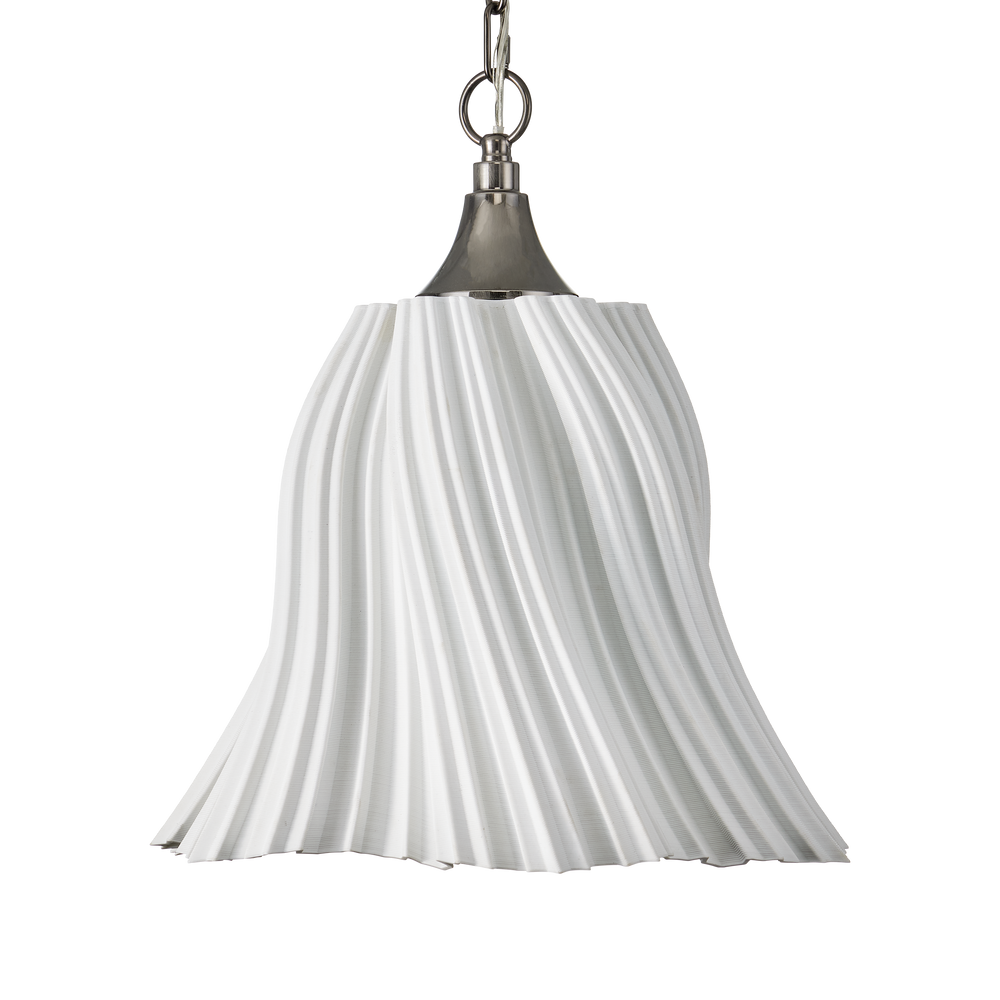 
                      
                        Twirl White Pendant
                      
                    