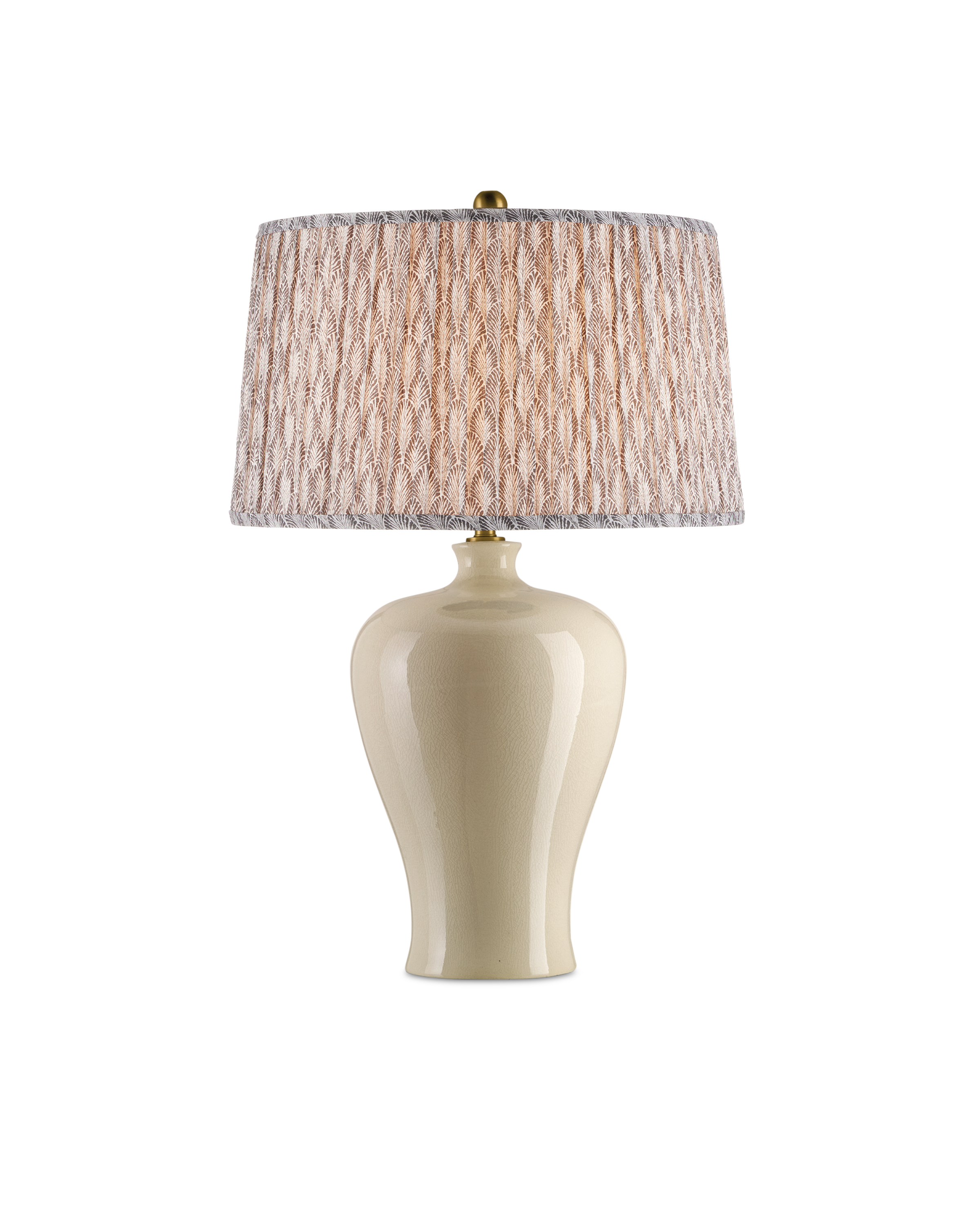 Plume Stone Tapered Lamp Shade - Thumbnail 3